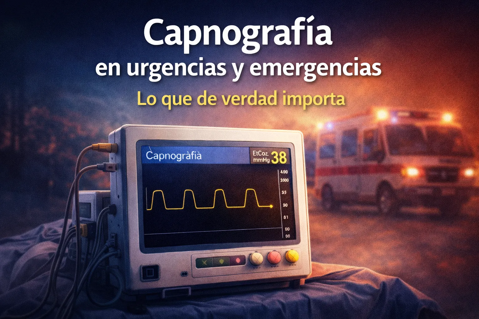 Capnografía en urgencias y emergencias: lo que de verdad importa