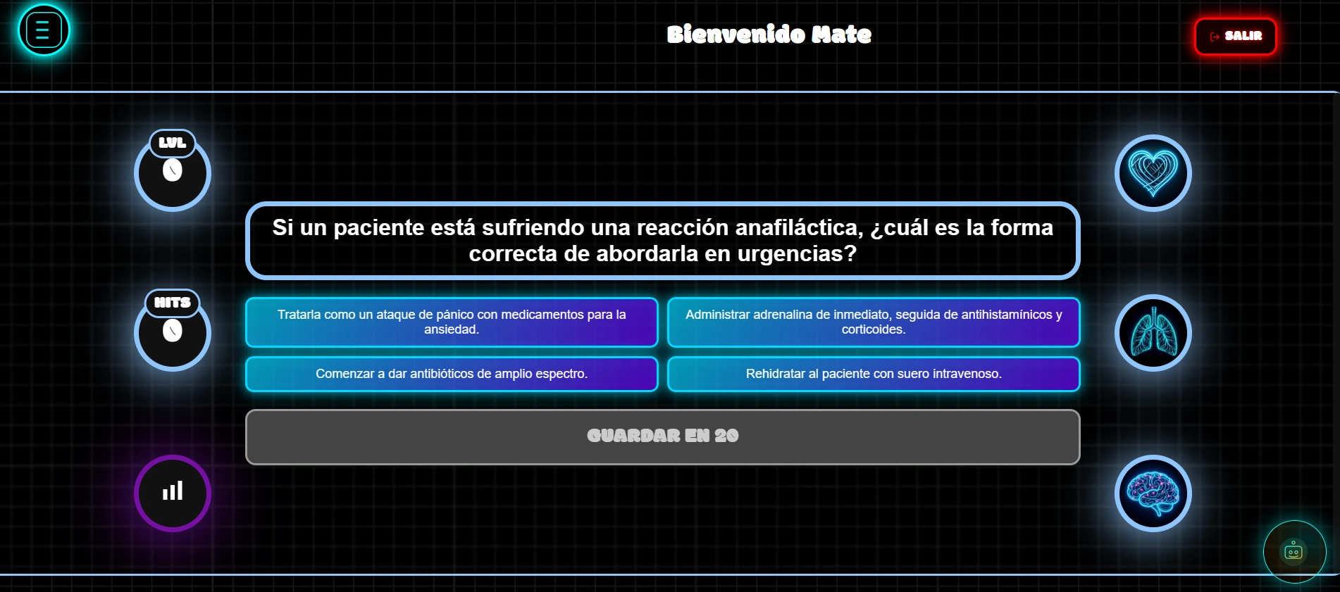 Ejemplo de preguntas tipo test